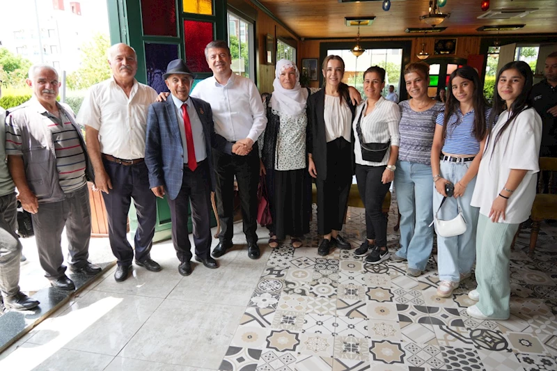 Başkan Abdurrahman Tutdere vatandaşlarla bayramlaştı  - Videolu Haber