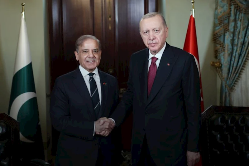 Cumhurbaşkanı Erdoğan, Pakistan Başbakanı Şerif ile görüştü