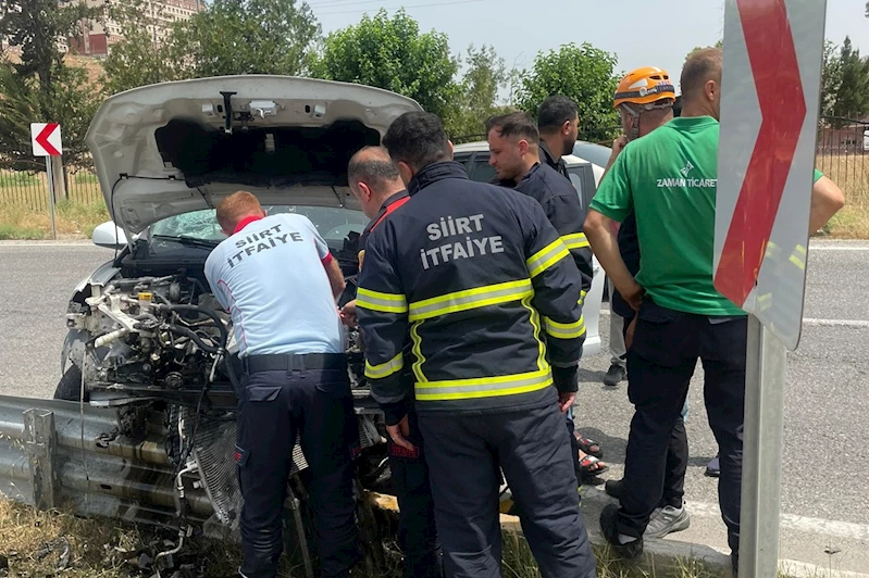 Kezer Köprüsü’nde kaza: Bir yaralı