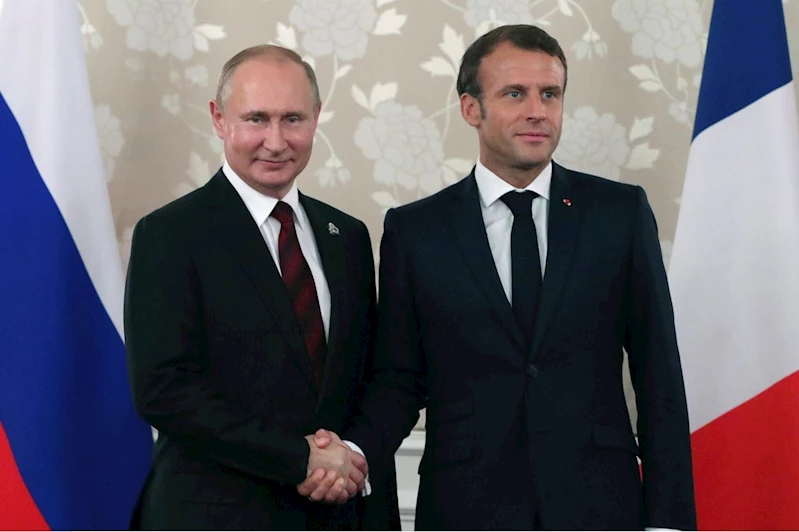 Putin ve Macron, 3 yıl sonra ilk kez telefonda görüştü