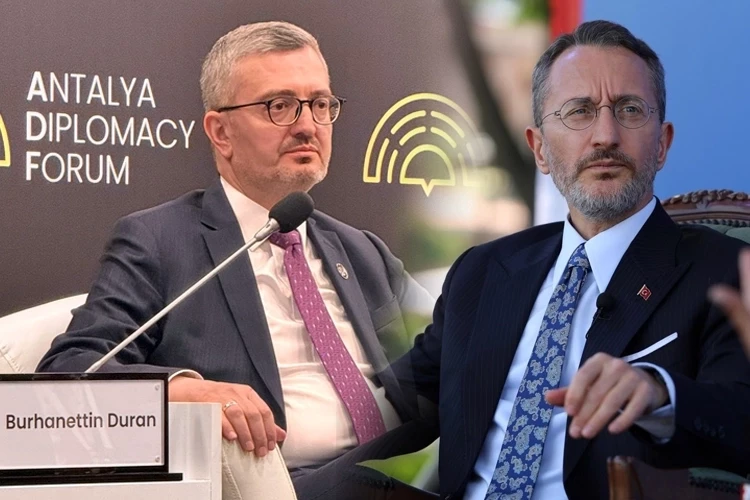 Altun görev değişimiyle TİHEK Başkanlığı’na, Duran İletişim Başkanlığı’na getirildi