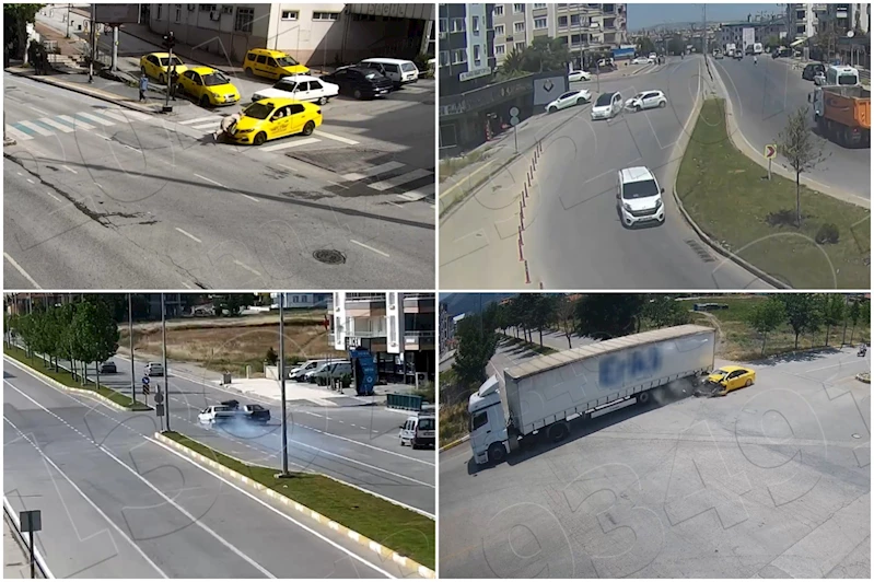 Haziran ayında meydana gelen trafik kazaları KGYS kayıtlarına yansıdı