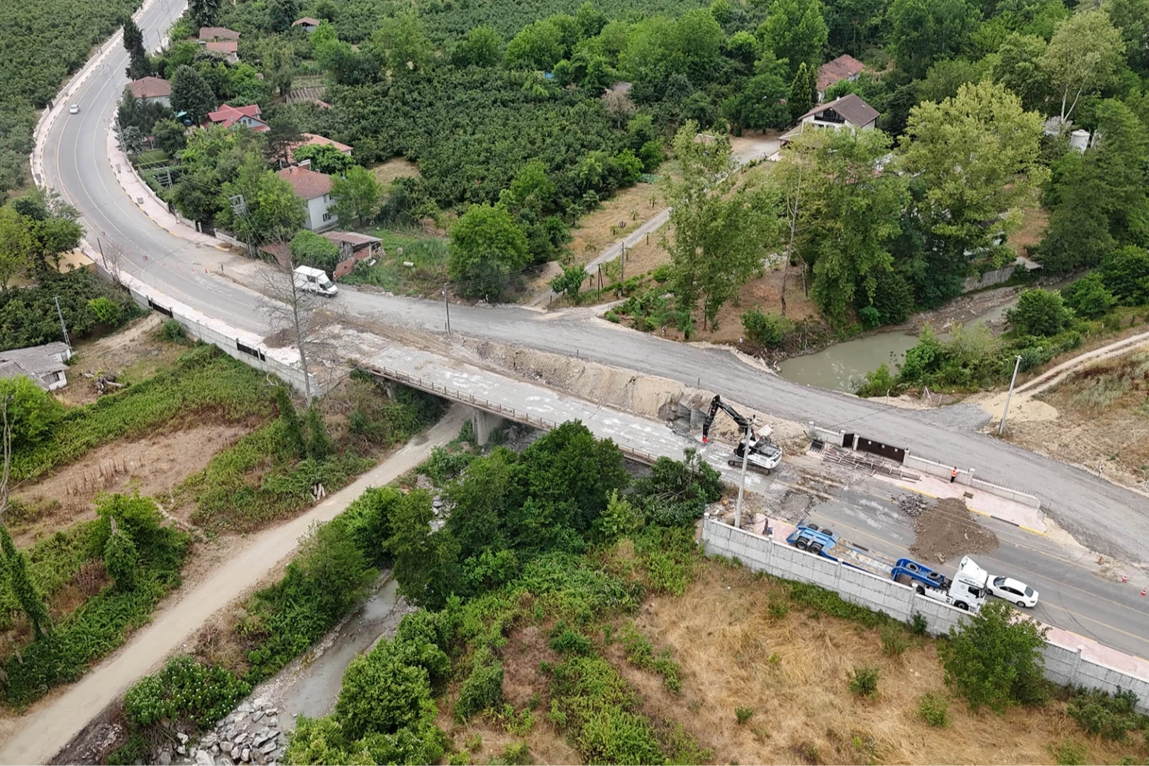 Sakarya Kanlıçay Köprüsü’nde çalışmalar başladı