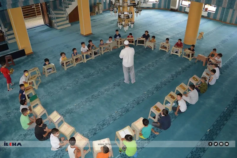 Şanlıurfa’da yaz Kur’an kursları çocukların ilgisiyle devam ediyor
