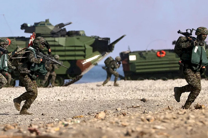 Tayvan’da savaş senaryolu Han Kuang tatbikatı başladı