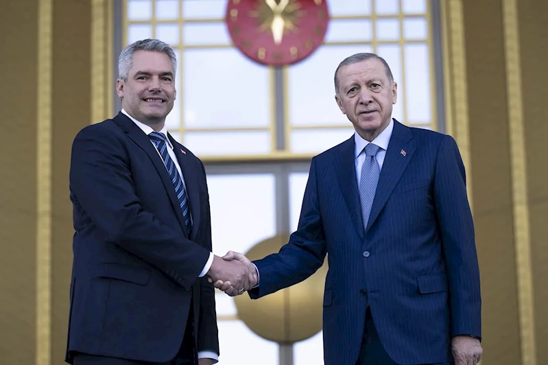 Cumhurbaşkanı Erdoğan, Avusturya Başbakanı Stocker ile görüştü