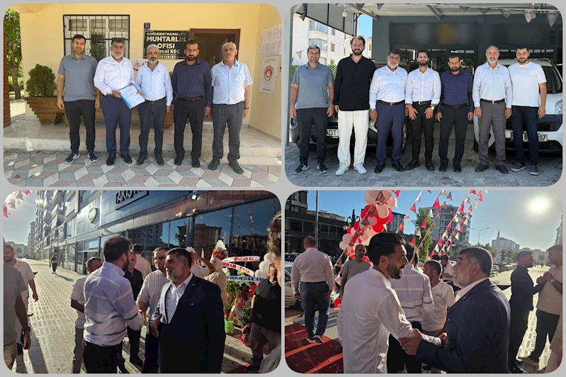 HÜDA PAR Elazığ İl Teşkilatı mahalle muhtarları ve esnafla bir araya geldi