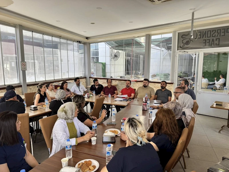 Başkan Çelik, üyeleriyle bir araya geldi 