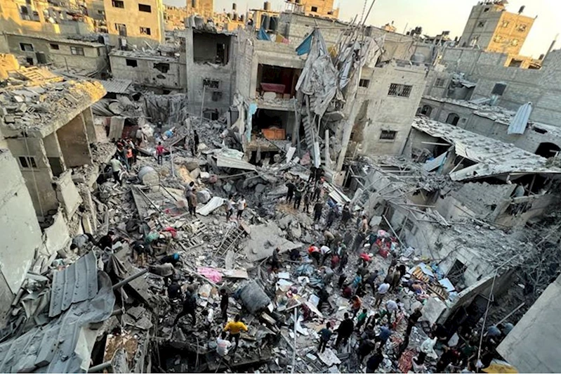 BM’den işgalin Gazze’de sivilleri hedef almasına 