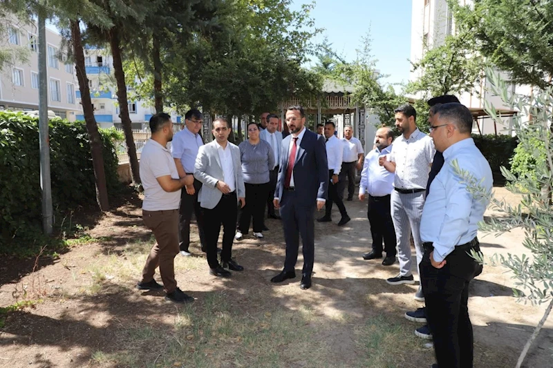 Prof. Dr. Mehmet Şirik, Kahta Devlet Hastanesi’nde yatırım projeleri yerinde incelendi 