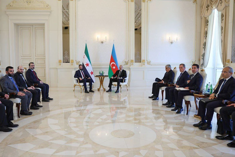 Suriye Cumhurbaşkanı Şara, Azerbaycan