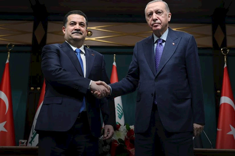 Cumhurbaşkanı Erdoğan, Irak Başbakanı Sudani ile görüştü