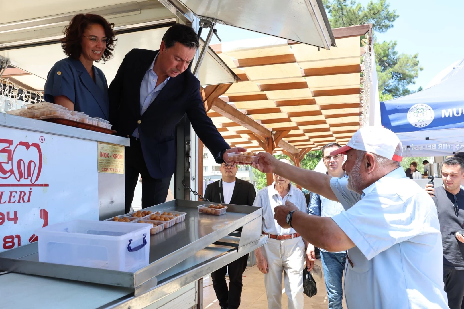 Muğla’da merhum başkan Orhan Çakır’a vefa