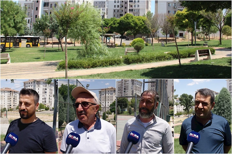 Mahalle sakinlerinden park tepkisi: Işıklandırma ve güvenlik istiyoruz