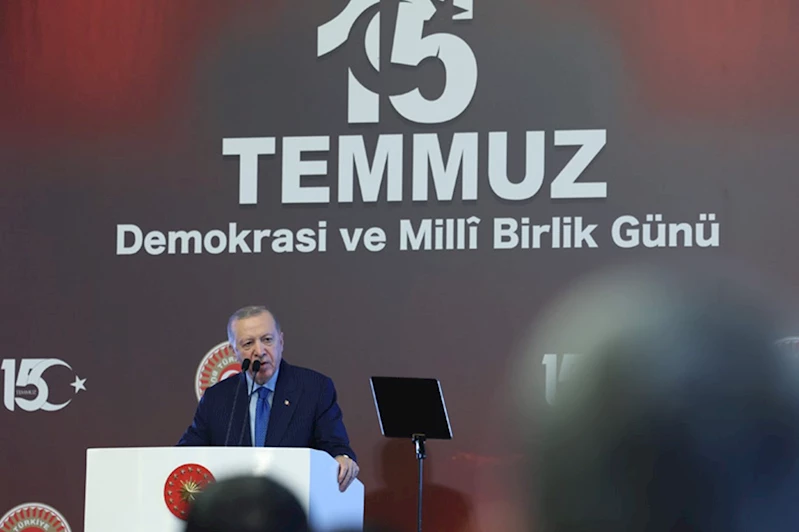Cumhurbaşkanı Erdoğan: 15 Temmuz Destanı milletçe yenilmez olduğumuzun son örneğidir