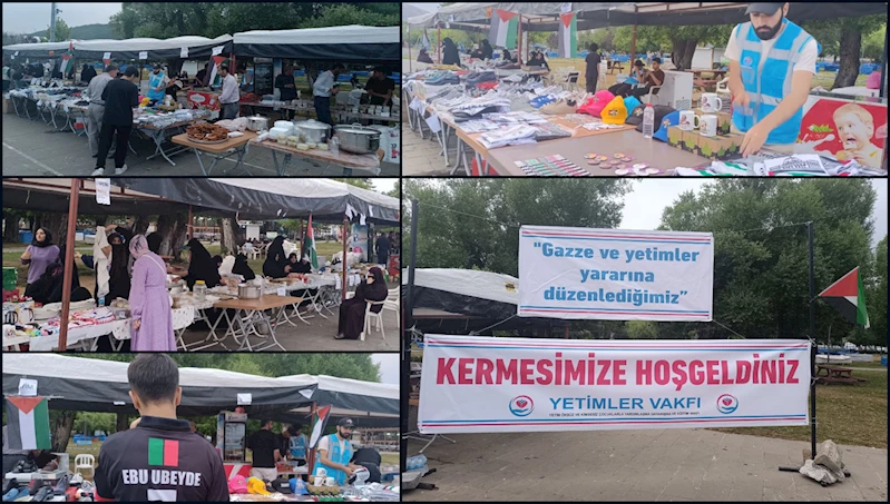 Tatvan’da Gazze ve yetimler yararına kermes düzenlendi
