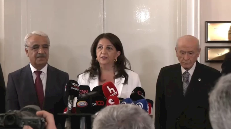 DEM Parti İmralı Heyeti, Bahçeli ile görüştü: 