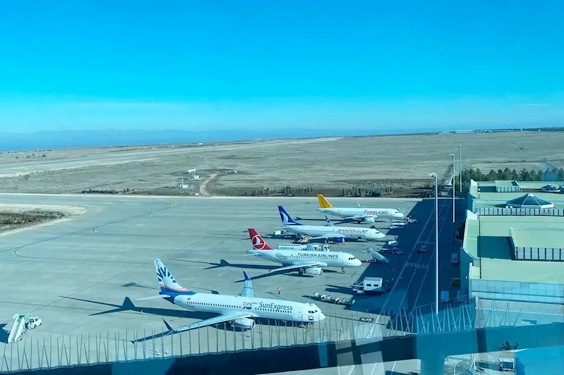 Şanlıurfa GAP Havalimanı 6 ayda 514 bin yolcu ağırladı