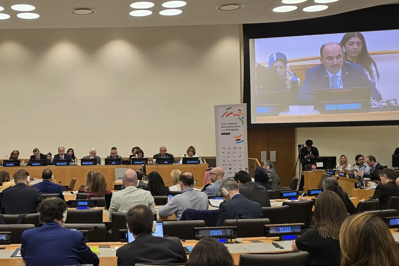 UCLG Başkanı Altay’dan BM’de barış ve adalet vurgusu