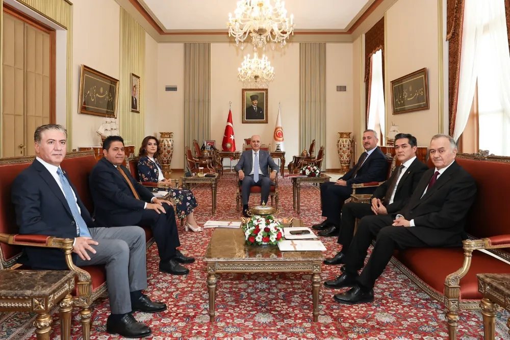 TBMM Başkanı Kurtulmuş, “Terörsüz Türkiye” Komisyonu İçin Partilerle Buluştu