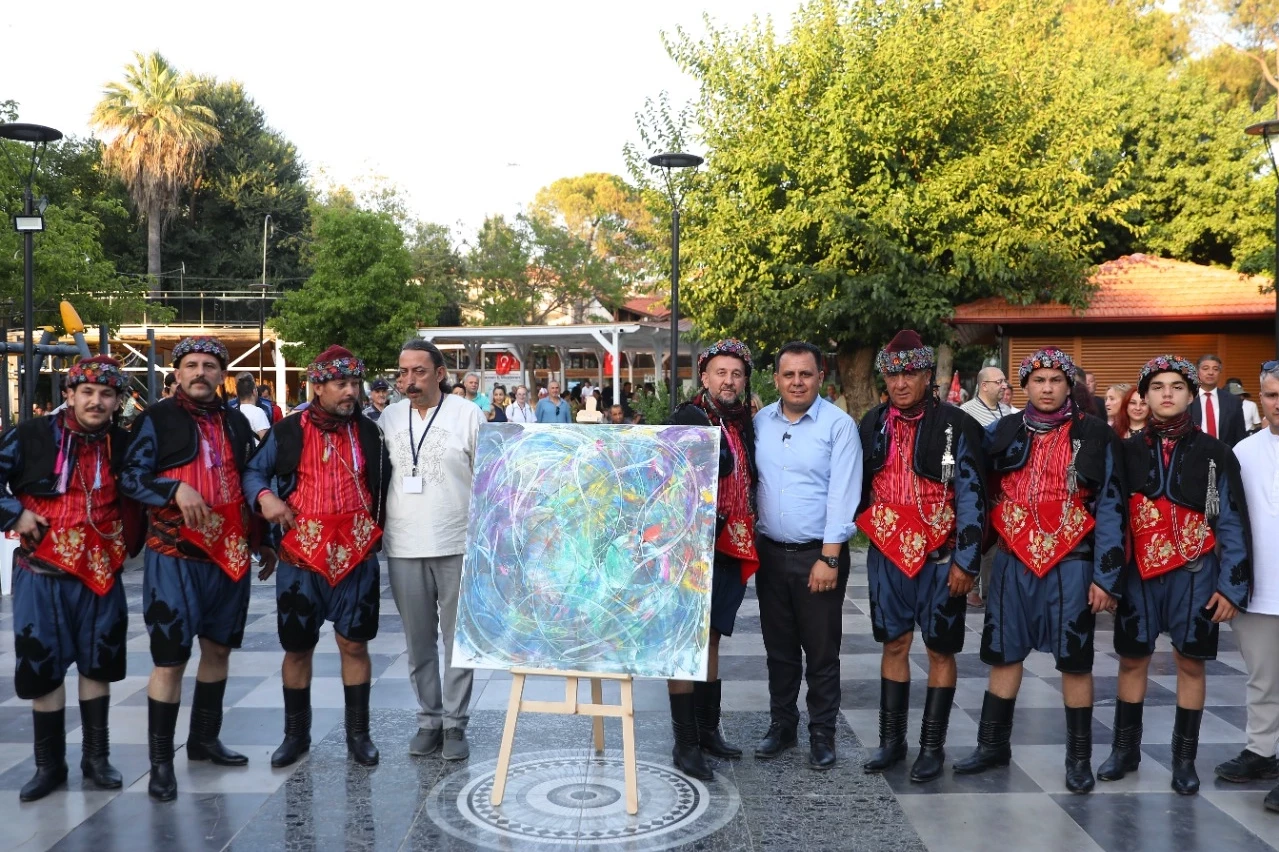 Sanatın ve barışın renkleri Dalaman’da buluştu