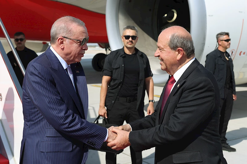 Cumhurbaşkanı Erdoğan KKTC