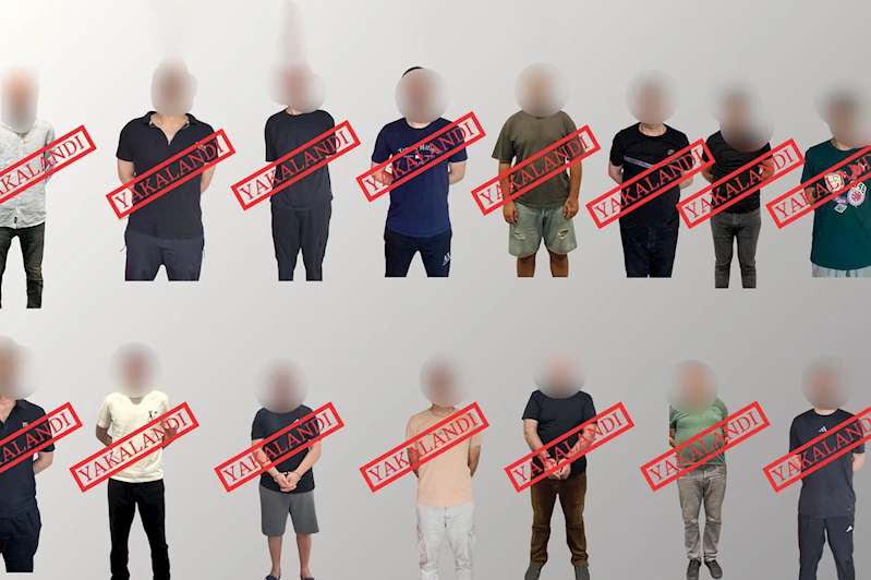 Yurt dışında aranan 15 kişi Türkiye