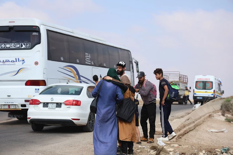 Yüzlerce Bedevi aile, Süveyda