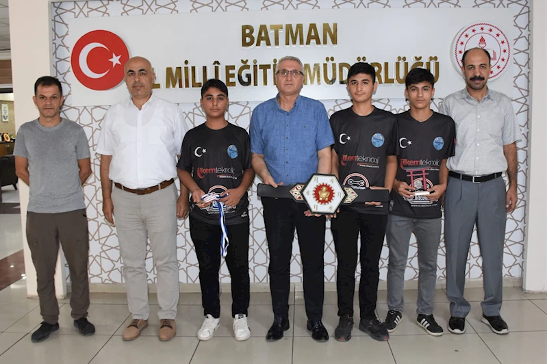 Batmanlı öğrenciler Yokozuna Robot Yarışmasında dünya çapında başarı el etti