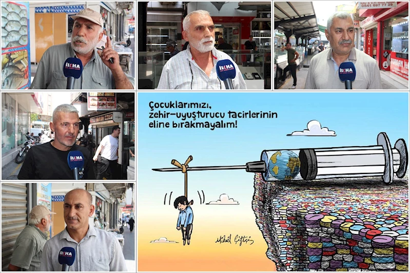 Vatandaşlardan uyuşturucu tepkisi: Gençler göz göre göre heba oluyor