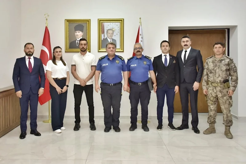 Adıyaman Emniyet Müdürlüğü’nden veda ve teşekkür töreni 