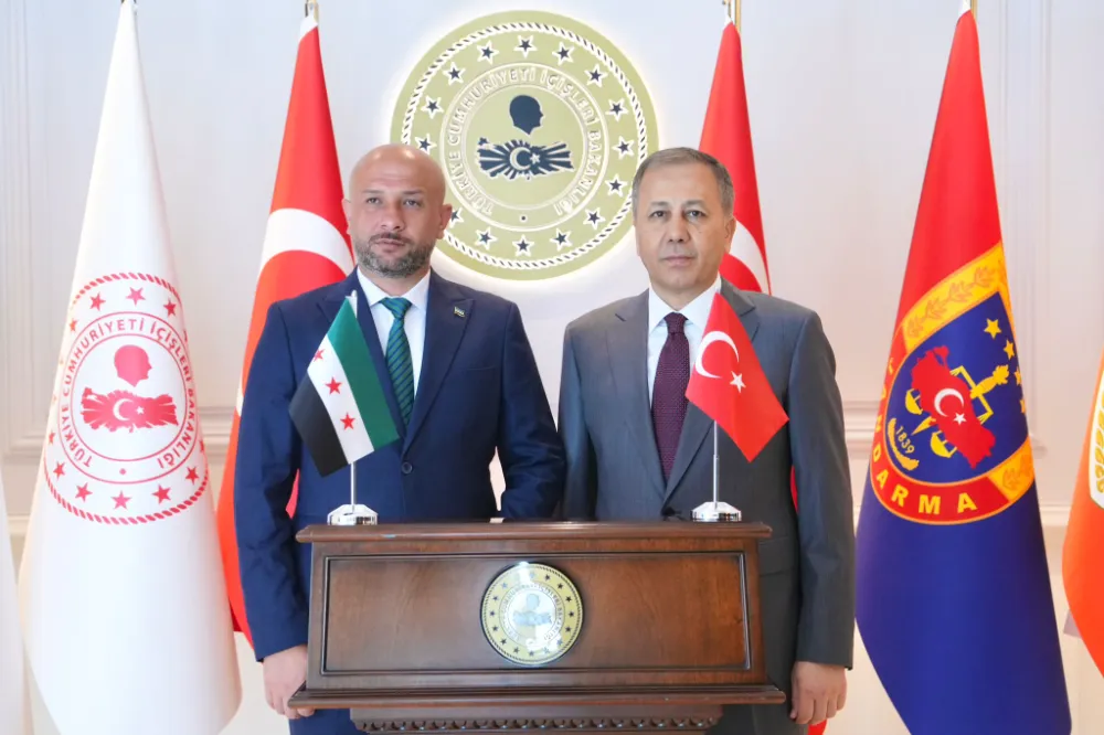 Bakan Yerlikaya, Suriyeli Mevkidaşı ile Afet Yönetimini Görüştü