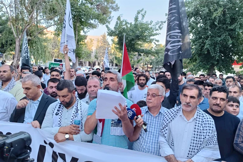 Şanlıurfa’dan Gazze’ye güçlü destek: “Gazze ölüyor, ayağa kalk!”