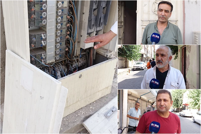 Mahalle sakinlerinden Dicle EDAŞ
