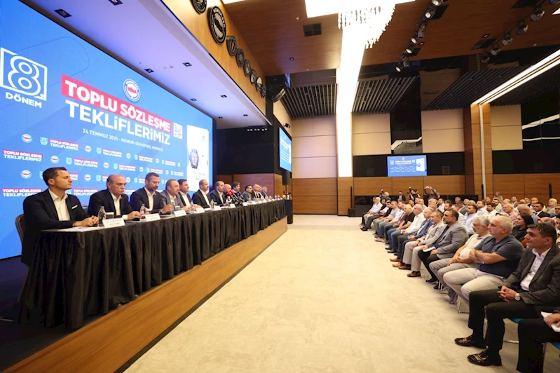 Memur-Sen 8. Dönem Toplu Sözleşme tekliflerini açıkladı