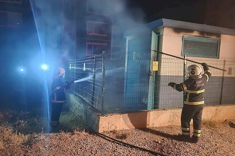 Siirt’te trafo yangını: Mahalle elektriksiz kaldı