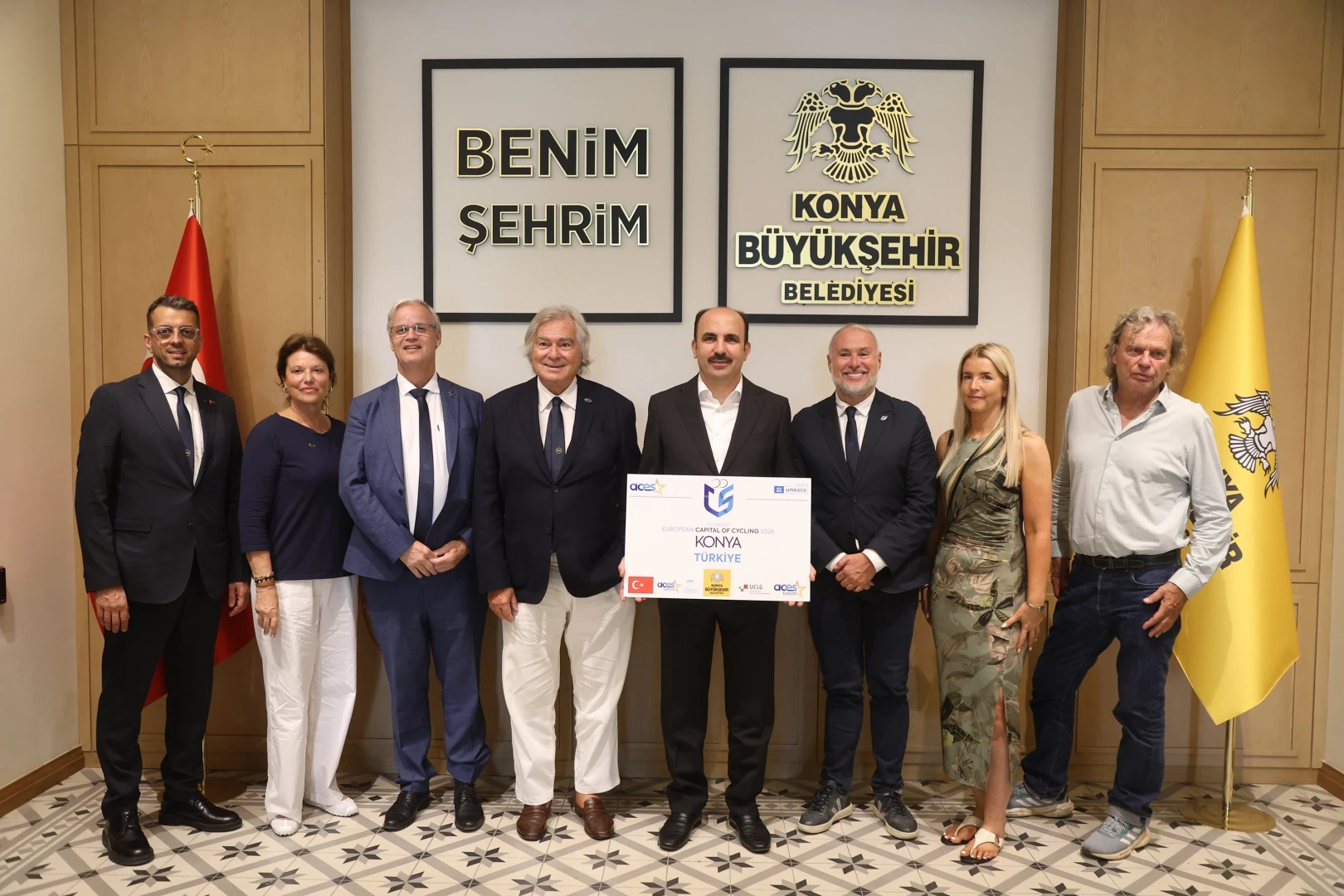 Konya’nın örnek bisiklet yatırımları anlatıldı