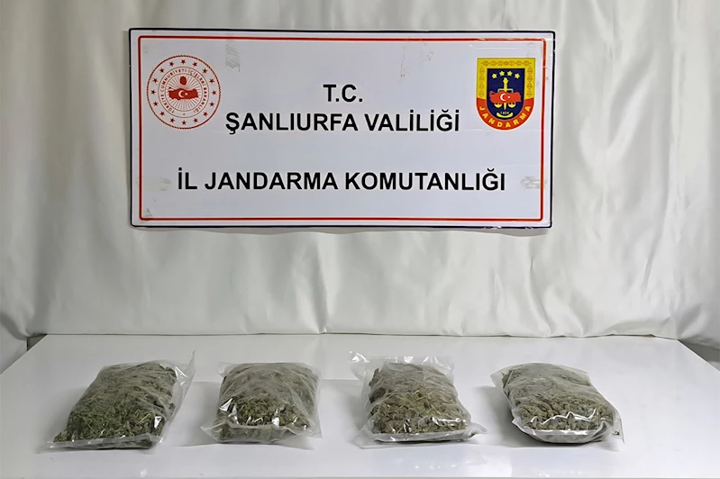 Şanlıurfa’da uyuşturucu operasyonu: 6 kilo 260 gram uyuşturucu ele geçirildi