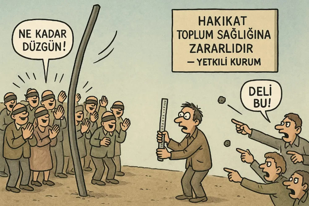  Eğriye Doğru, Doğruya Deli Diyenler Ülkesi