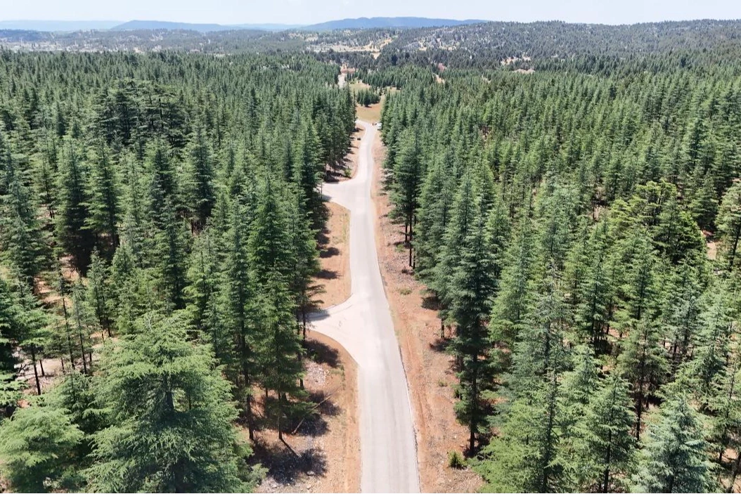 Mersin’in dağ yoluna asfalt dokunuşu