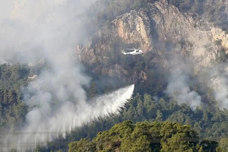 3 ilde orman yangınlarına müdahale devam ediyor