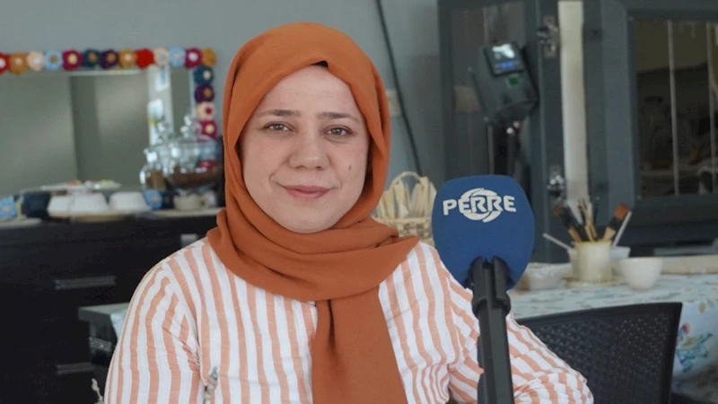 Ganime Arslan, ‘Vefa Seramik Dünyası’ ile hem üretim yapıyor hem de sanatı insanlarla buluşturuyor  - Videolu Haber