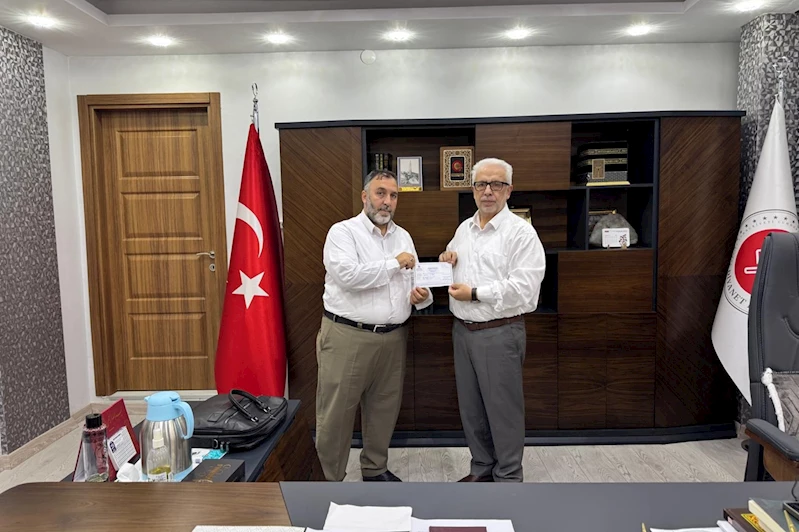 İsmini açıklamayan hayırseverden Filistin’e 85 Bin TL’lik anlamlı destek