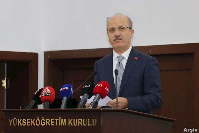 YÖK Başkanı Özvar: Yapay Zeka ve Yeşil Dönüşüm temelli 33 yeni program YKS Tercih Kılavuzuna girecek