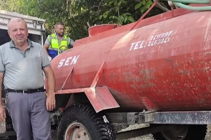 O bölgeye su taşıdı, Bursa