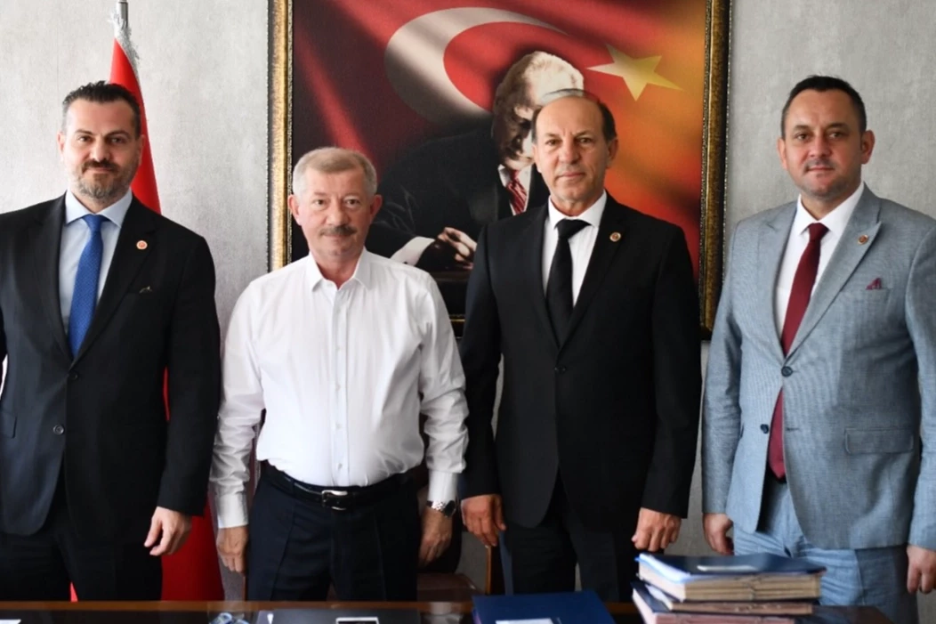 Keşan’ın yeni Kaymakamı Aziz Mercan’a nezaket ziyaretleri sürüyor