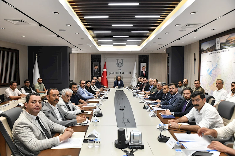 Şanlıurfa’da sahipsiz hayvanlar için kapsamlı değerlendirme toplantısı