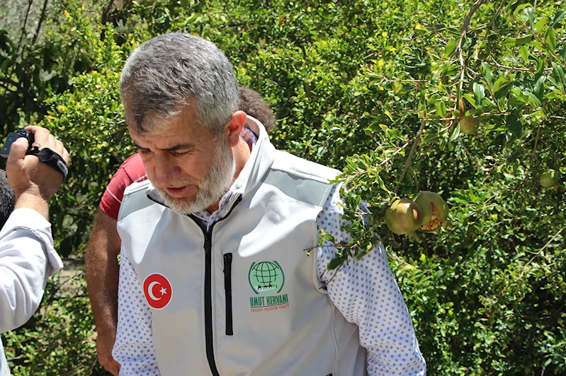 Umut Kervanı, Hatay’daki yangın mağdurlarının yanında