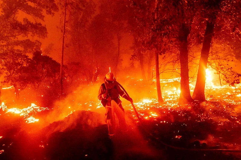 California alevlere teslim: 52 bin dönüm küle döndü