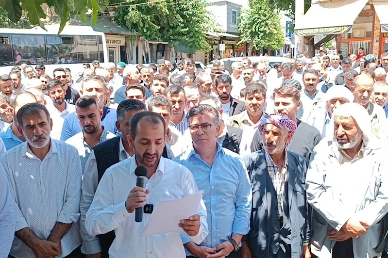 Şanlıurfa’da Peygamberimize yapılan hakarete ve Gazze’deki zulme tepki